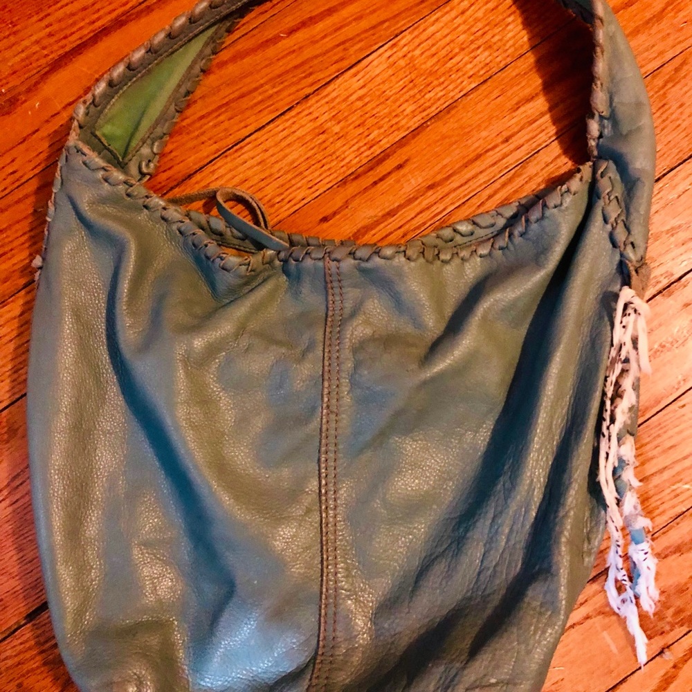 Lucky Brand leather hobo bag